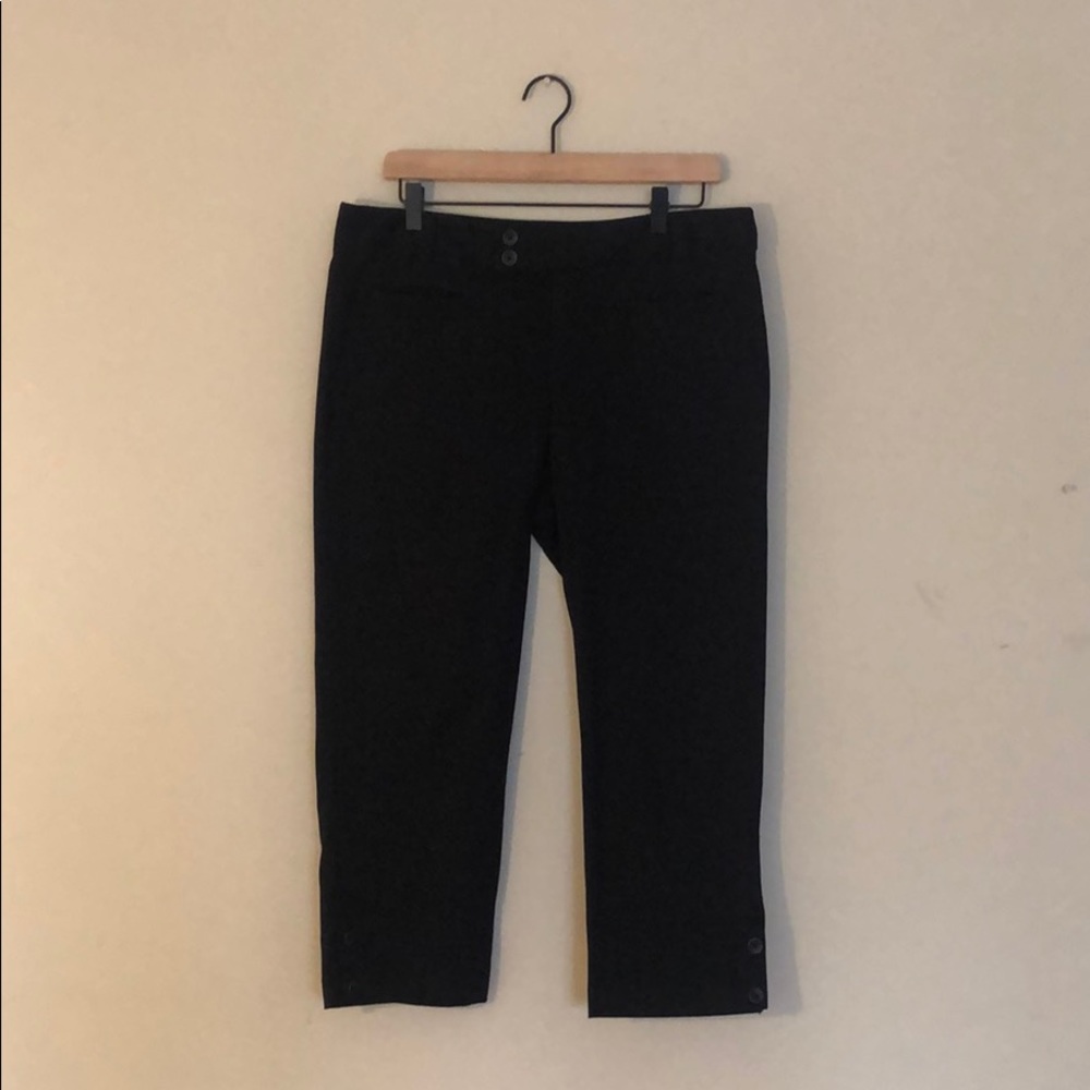 Loft Black Capris - Size 8